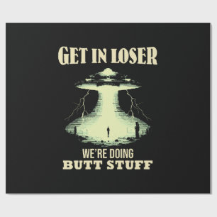 Papier Cadeau Devenez perdant - Nous faisons des trucs de Butt