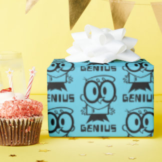 Papier Cadeau Dexter "Genius" - Graphique en bref