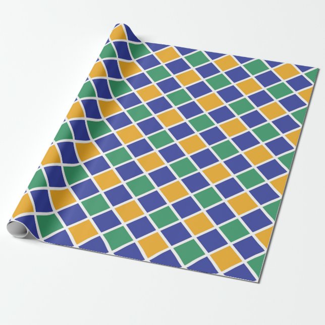 Papier Cadeau Diamant n° 86 (Déroulé)