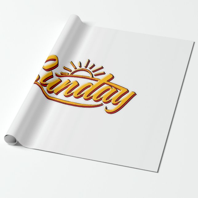 PAPIER CADEAU DIMANCHE MEILLEUR ÉTÉ (Déroulé)