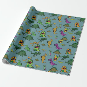 Papier Cadeau Dinosaure