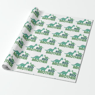 Papier Cadeau Dinosaure grand frère enfants garçons dinos