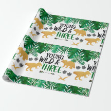 Dinosaure Papier d'enveloppement pour le troisième