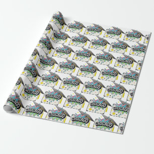 Papier Cadeau Diplômé de Chicago