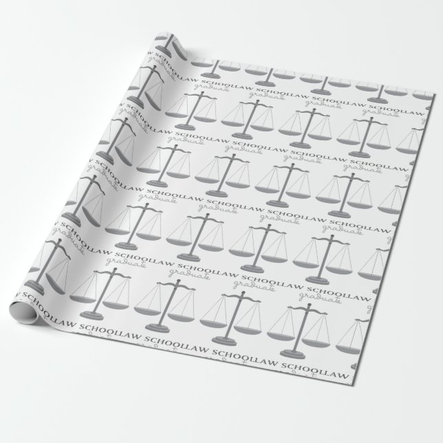 Papier Cadeau Diplômé de la faculté de droit (Déroulé)