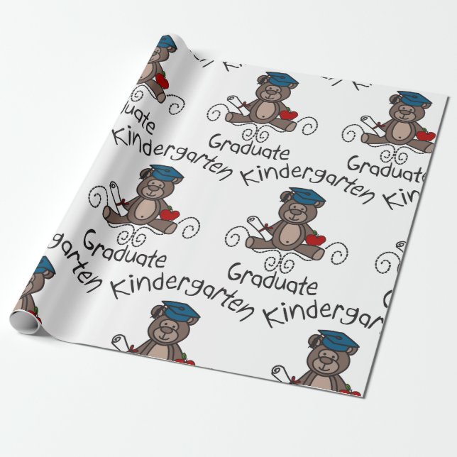 Papier Cadeau Diplômé de la maternelle (Déroulé)