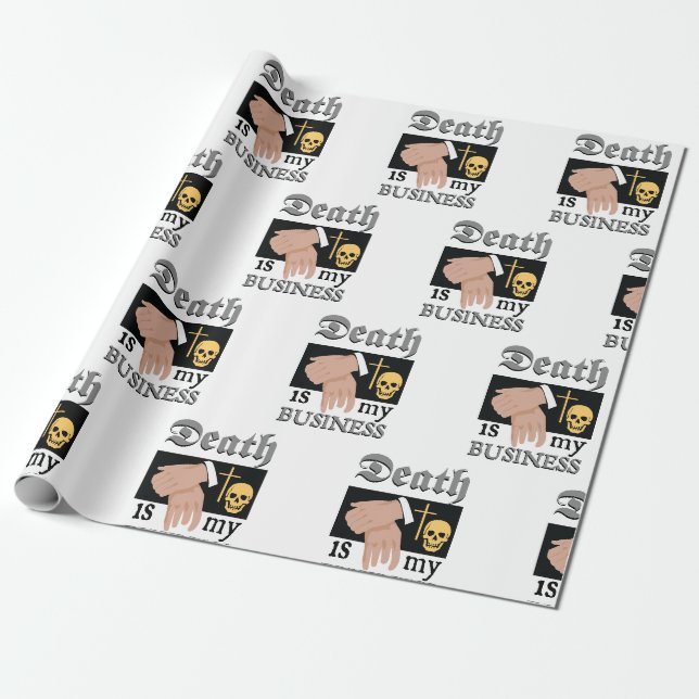 Papier Cadeau Directeur funéraire (Déroulé)