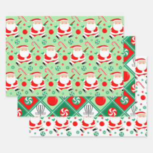 Papier cadeau Disk Golf Holiday