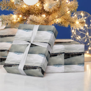 Papier Cadeau Dock de bateau