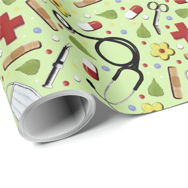 Papier Cadeau Docteur Gift (Coin rond)