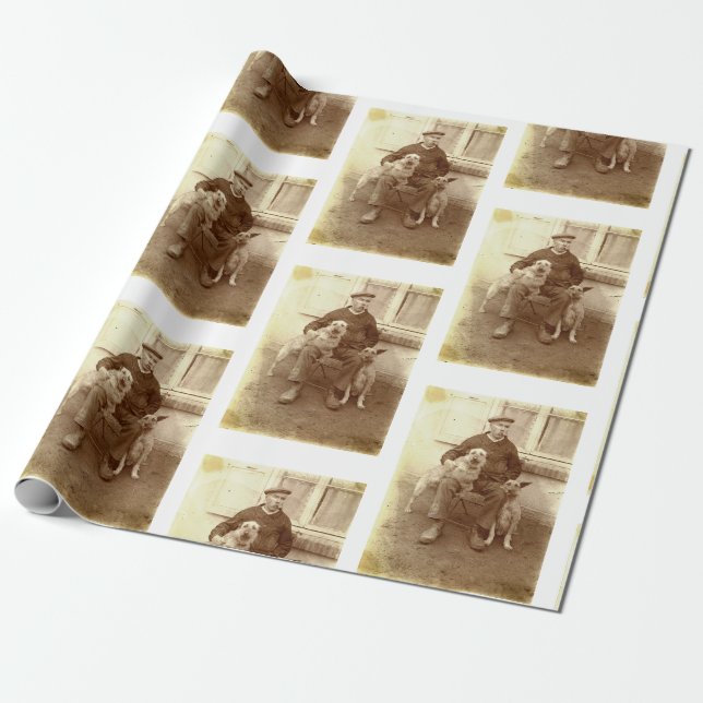 Papier Cadeau Dolly et Pirane (Déroulé)