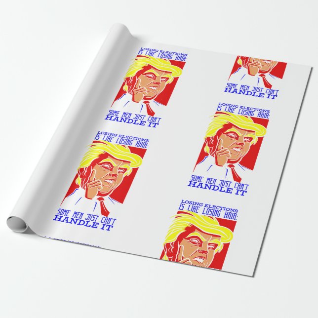 Papier Cadeau donald trump a perdu les élections (Déroulé)