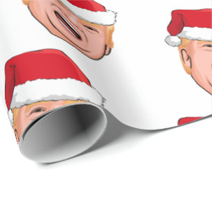 Papier Cadeau DONALD TRUMP Noël