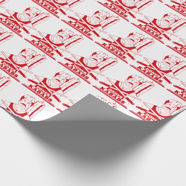 Papier Cadeau Doner Kabab Cuisine turque (Coin)
