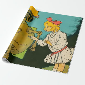 Papier Cadeau "Dorothy Wound Up Numéro 1" par John R Neill
