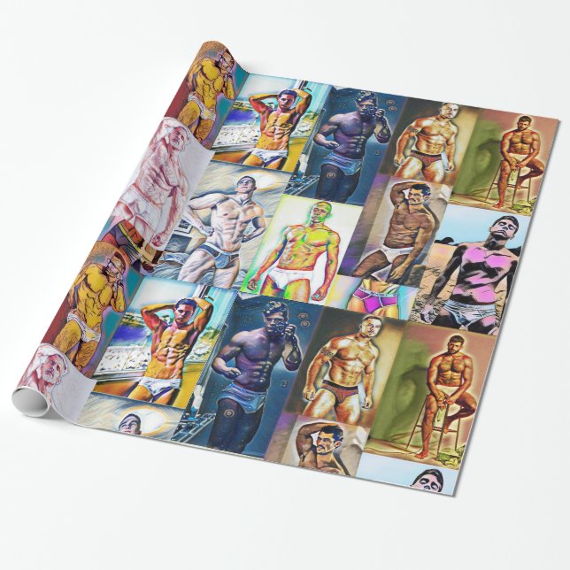 Papier Cadeau Dossiers (Déroulé)