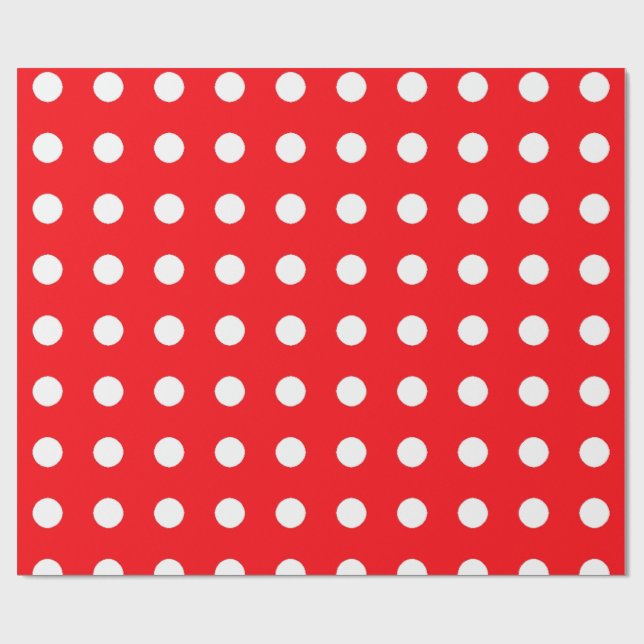 Papier Cadeau dot pattern (Plat)