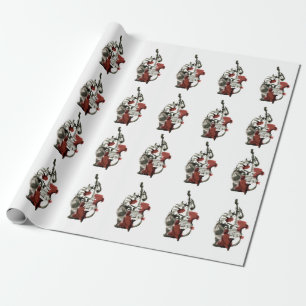 Papier Cadeau Double bassiste