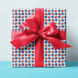 Papier Cadeau Douce Fête de Naissance Baby Berry
