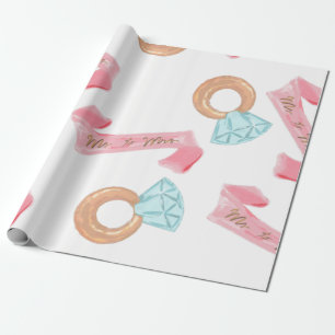 Papier Cadeau douche nuptiale