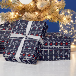 Papier Cadeau Douleur de Noël moche