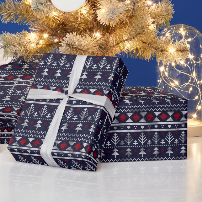 Papier Cadeau Douleur de Noël moche (Vacances)