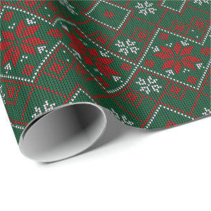 Papier Cadeau Douleur de Noël moche