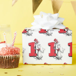 Papier Cadeau Dr. Seuss - Caractères   ANNIVERSAIRE DE ENFANT