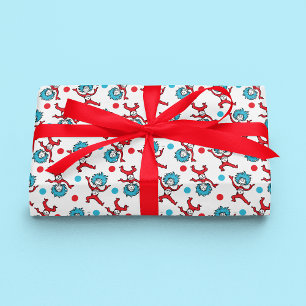 Papier Cadeau Dr. Seuss Chose 1 Chose 2 Jumeaux Baby Shower