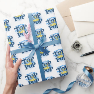 Papier Cadeau Dr. Seuss Nous aimons sauter sur Pop