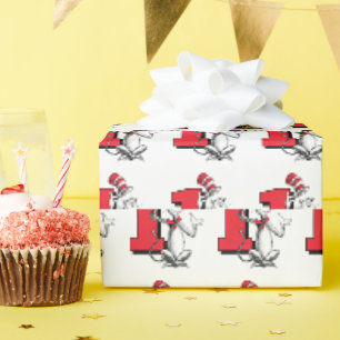Papier Cadeau Dr. Seuss - Personnages Anniversaire Enfants