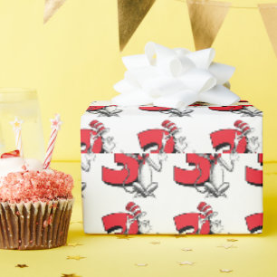 Papier Cadeau Dr. Seuss - Personnages Anniversaire Enfants