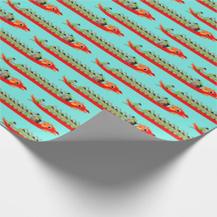 Papier Cadeau Dragon Boat Racing