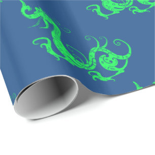 Papier Cadeau Dragon chinois