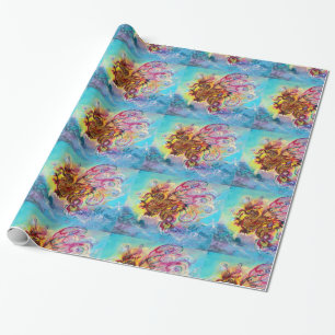 PAPIER CADEAU DRAGON DE MER