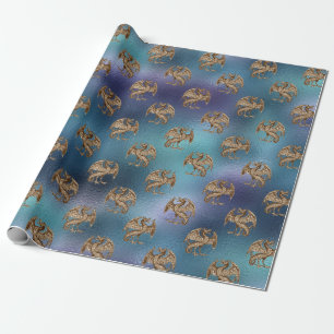 Papier Cadeau Dragons