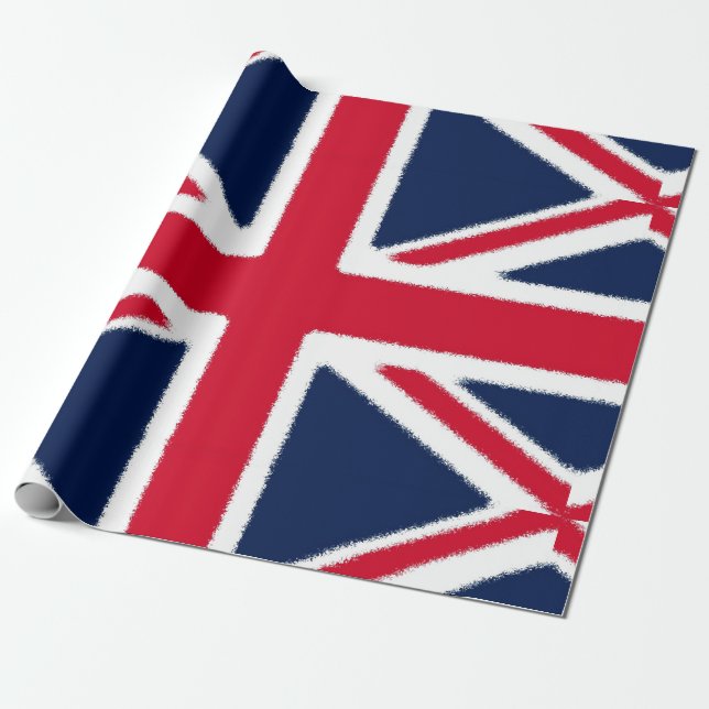 Papier Cadeau Drapeau (Déroulé)