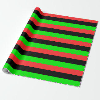 Papier Cadeau Drapeau africain