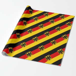 Papier Cadeau Drapeau allemand
