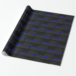 Papier Cadeau Drapeau américain affligé par obscurité de style