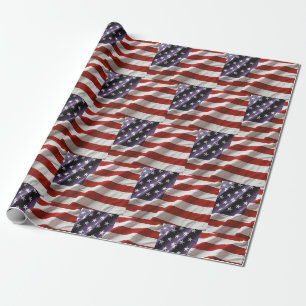Papier Cadeau Drapeau américain - États-Unis
