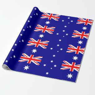 Papier Cadeau Drapeau Australie