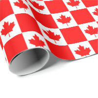 Drapeau canadien feuille d'érable rouge fête du Ca
