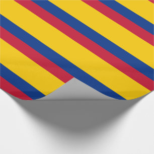 Papier Cadeau Drapeau Colombie