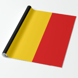 Papier Cadeau Drapeau de Belgique