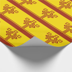 Papier Cadeau Drapeau de Chuvashia