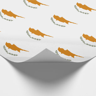 Papier Cadeau Drapeau de Chypre