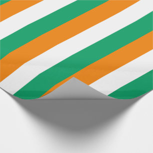 Papier Cadeau Drapeau de Côte d'Ivoire