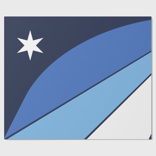 Papier Cadeau Drapeau de la Colombie (Caroline du Sud) (Plat)