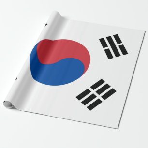 Papier Cadeau Drapeau de la Corée du Sud (ROK)